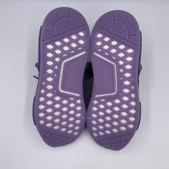 adidas NMD R1 Purple Womens Shoes - Picture 6 of 8